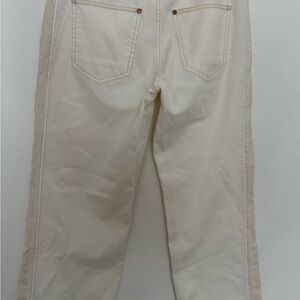 Stylish Cream Ankle Pants
